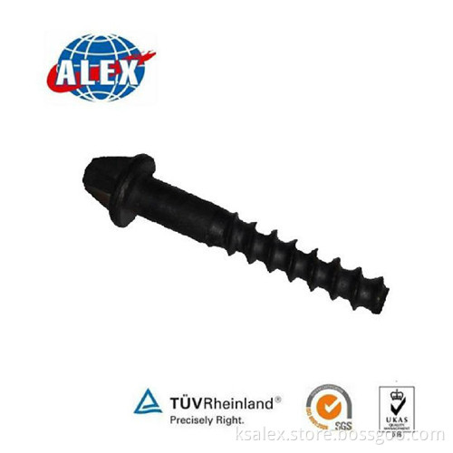 Railway Screw Spike For Railway Fastening System, Railway Railway Screw Spike , Shanghai Supplier Railway Screw Spike